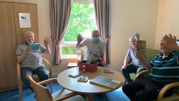 Paisley care home Colleagues start up music group for Residents